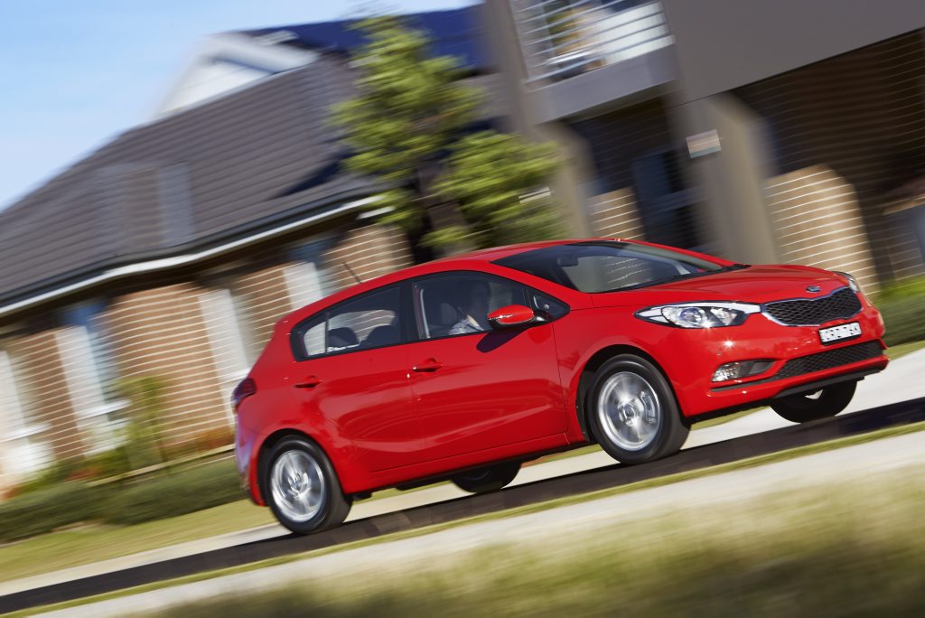 The MY15 Kia Cerato S Premium. The MY15 Kia Cerato S Premium.